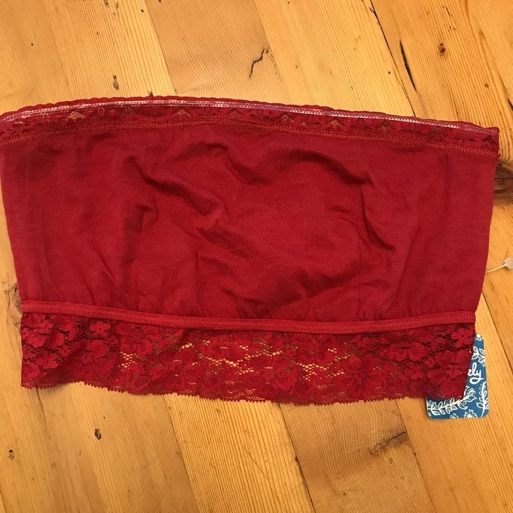 🌺FREE PEOPLE Lace Bandeau Bralette - Picture 3 of 7